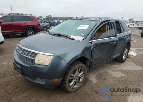 2010 Lincoln Mkx z USA, uszkodzony, nr VIN 2LMDJ6JC3ABJ34639